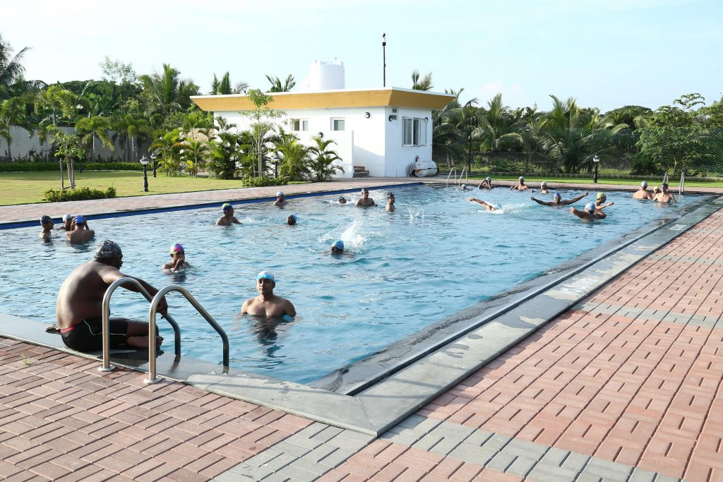 marine colleges with swimming pool